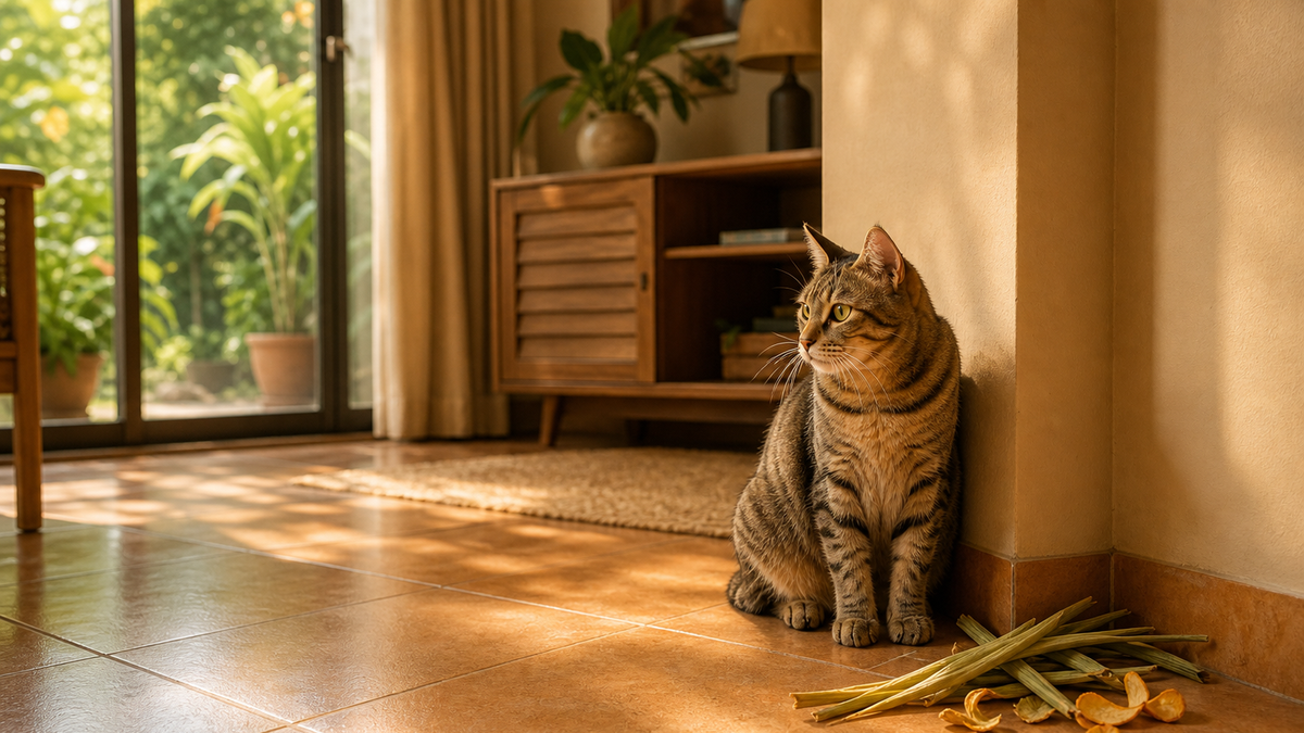 How to Stop a Cat Spraying the Same Corner of the House
