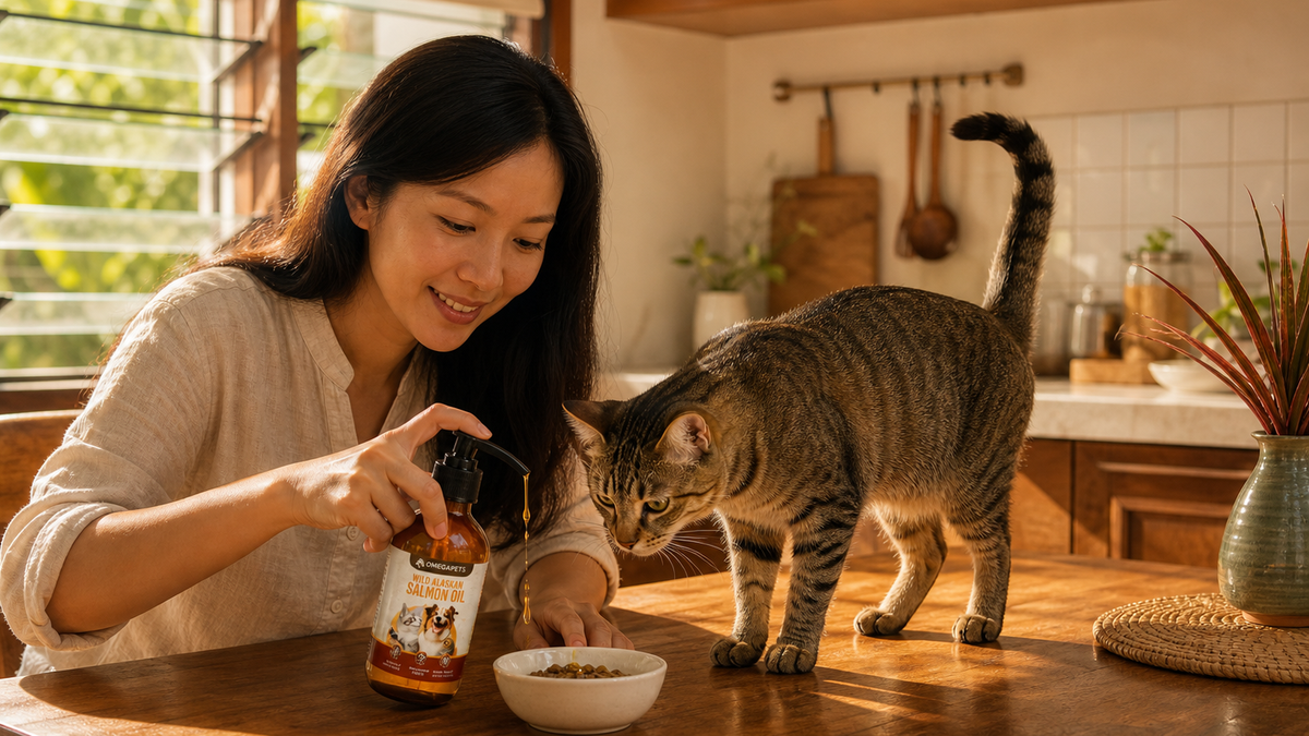 Best Salmon Oil for Cats in Malaysia: Dosage, Storage & Buying Guide