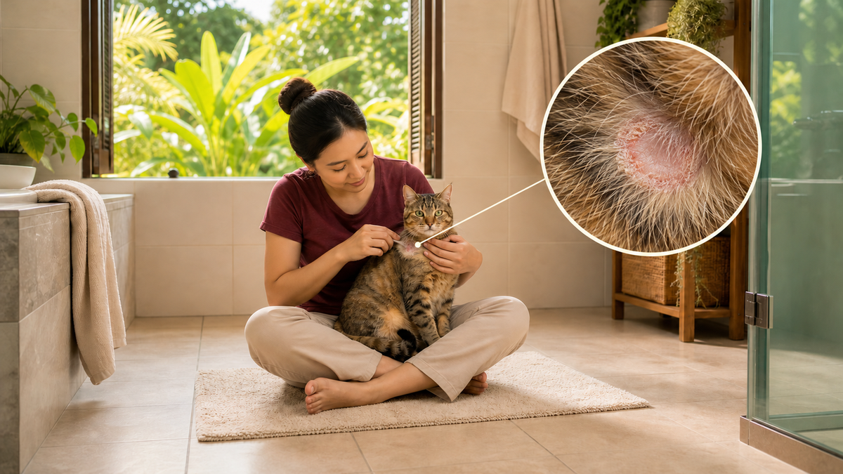 Ringworm or Just Dry Skin? What Malaysian Owners Can Check at Home