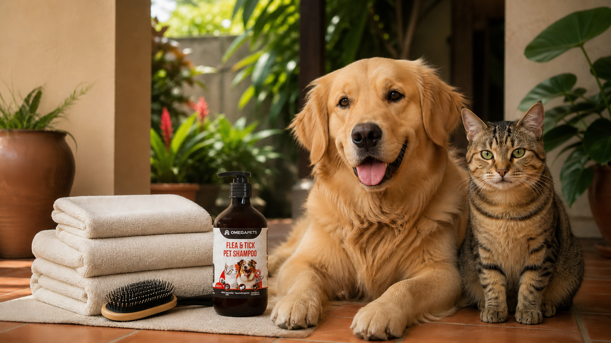 Flea and Tick Shampoo for Dogs and Cats in Malaysia: What to Use Right Now