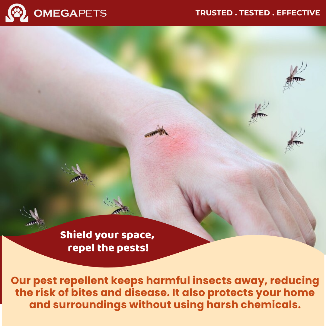 Omega Pets™ Pest Repellent Spray (500ml) – product image 2