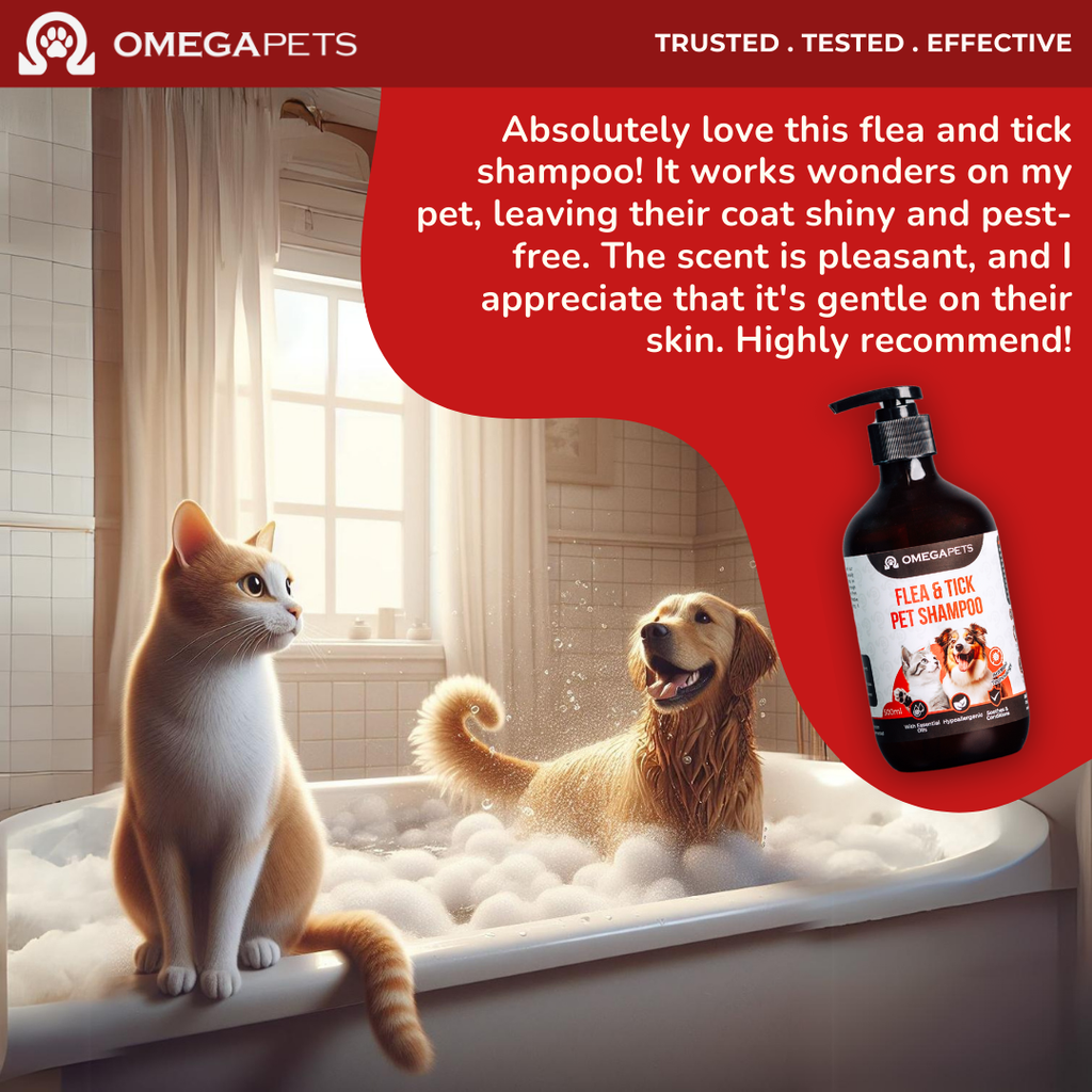 Omega Pets™ Flea & Tick Shampoo (500ml) – product image 7