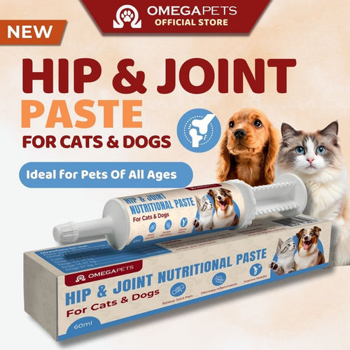 Omega Pets™ Cat and Dog Hip & Joint Nutritional Paste (60ml) – product image