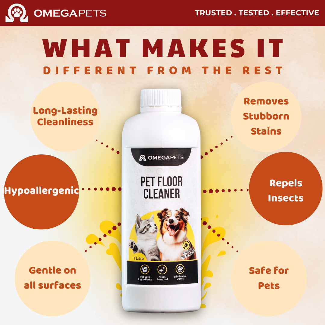 Omega Pets™ Stain Removal Floor Cleaner (1L) – product image 5