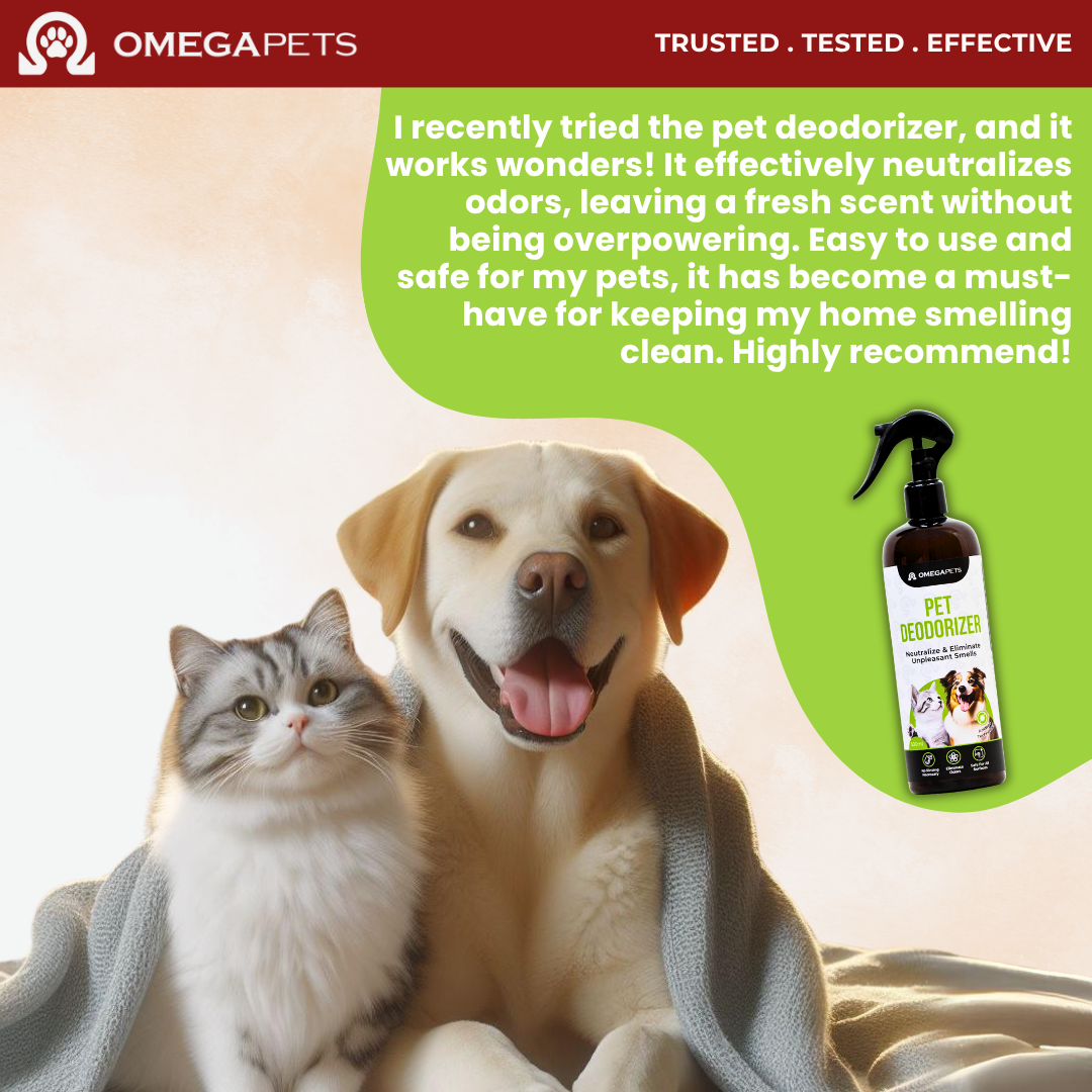 Omega Pets™ Cat & Dog Multipurpose Deodorizer (500ml) – product image 6