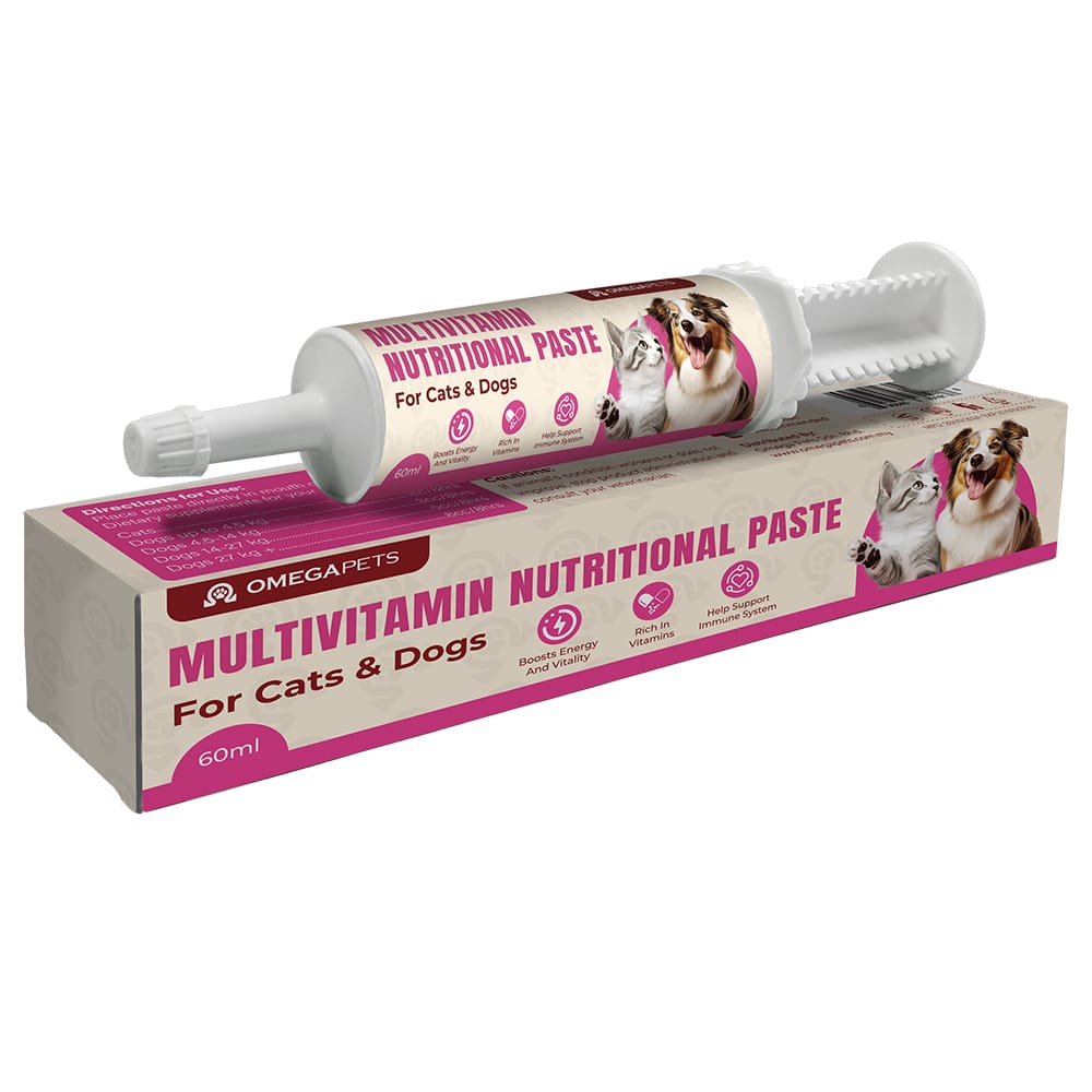 Omega Pets™ Multivitamin Nutritional Paste (60ml)