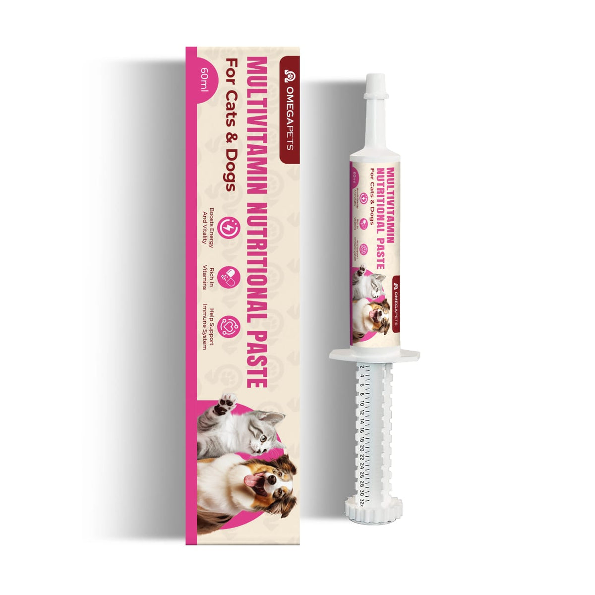 Omega Pets™ Multivitamin Nutritional Paste (60ml)