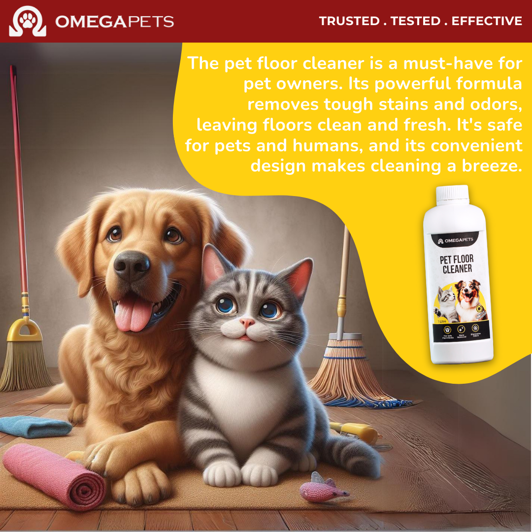 Omega Pets™ Stain Removal Floor Cleaner (1L) – product image 6