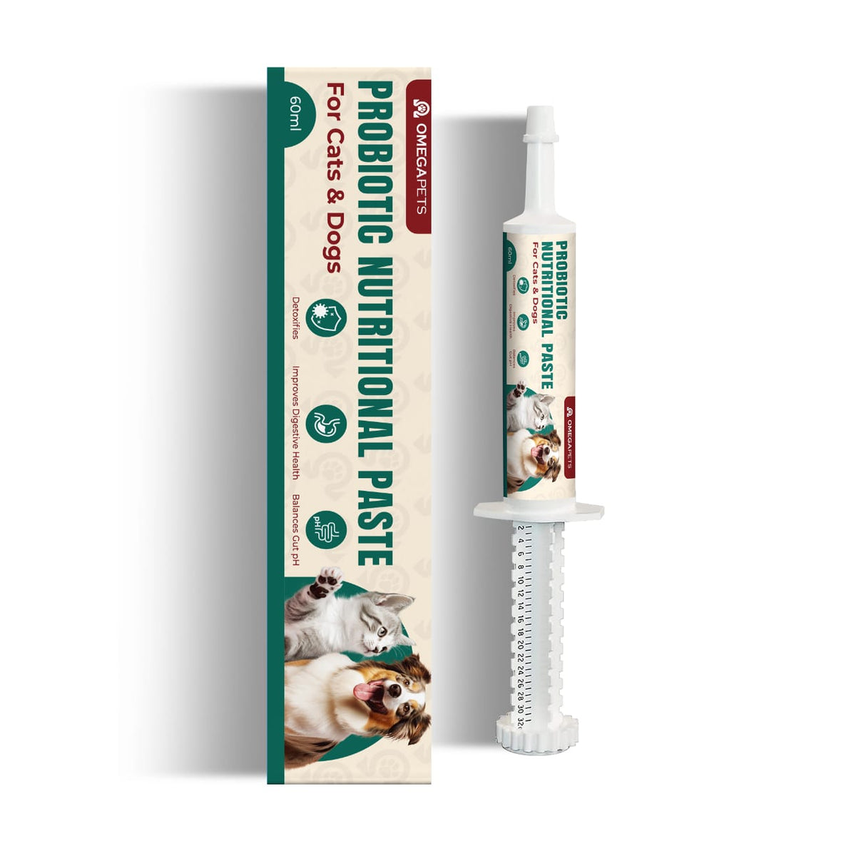 Omega Pets™ Pes Nutrisi Probiotik (60ml)