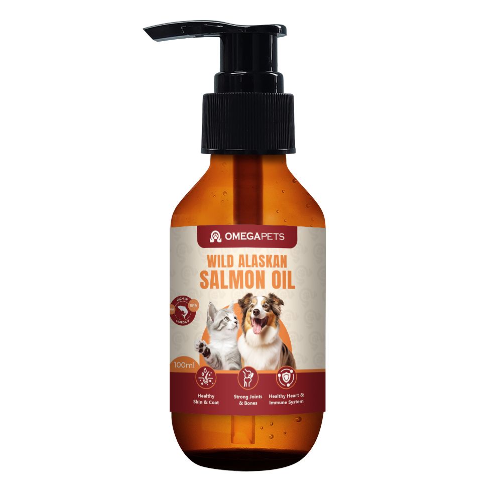 Omega Pets™ Wild Alaskan Salmon Oil (100ml/240ml)