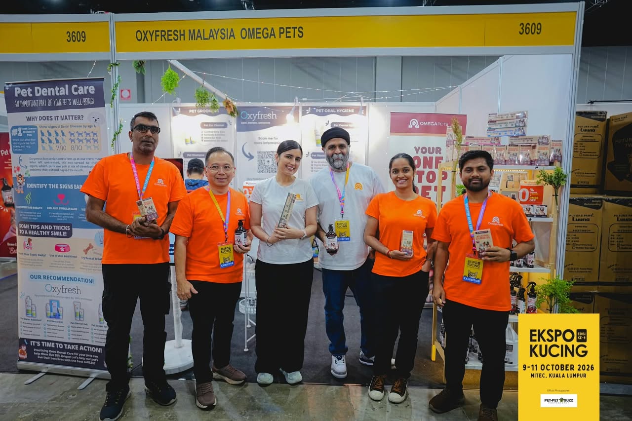 Omega Pets menyokong acara kebajikan haiwan di Sabah