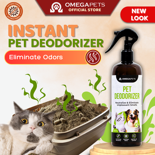 Omega Pets™ Cat & Dog Multipurpose Deodorizer (500ml) – product image