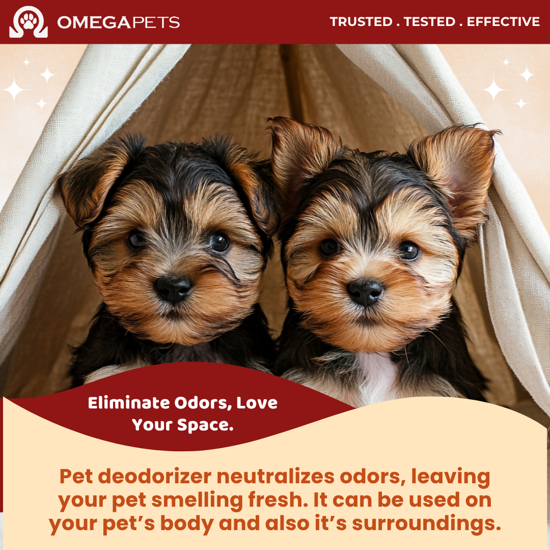 Omega Pets™ Cat & Dog Multipurpose Deodorizer (500ml) – product image 2