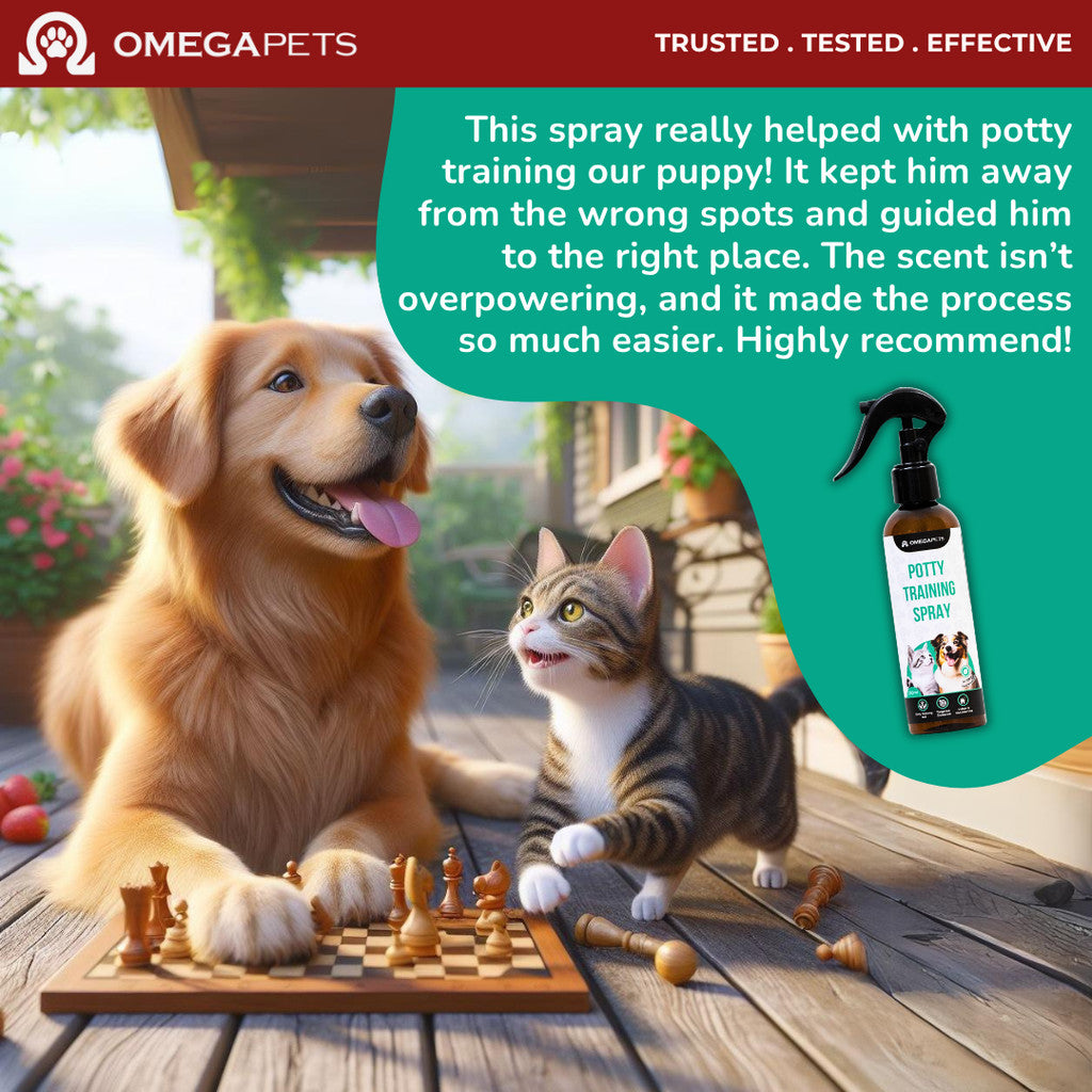 Omega Pets™ Potty Training Spray For Cats & Dogs (200ml) – product image 6
