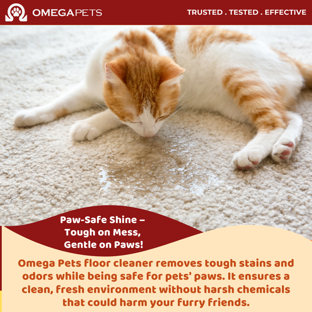 Omega Pets™ Stain Removal Floor Cleaner (1L) – product image 2