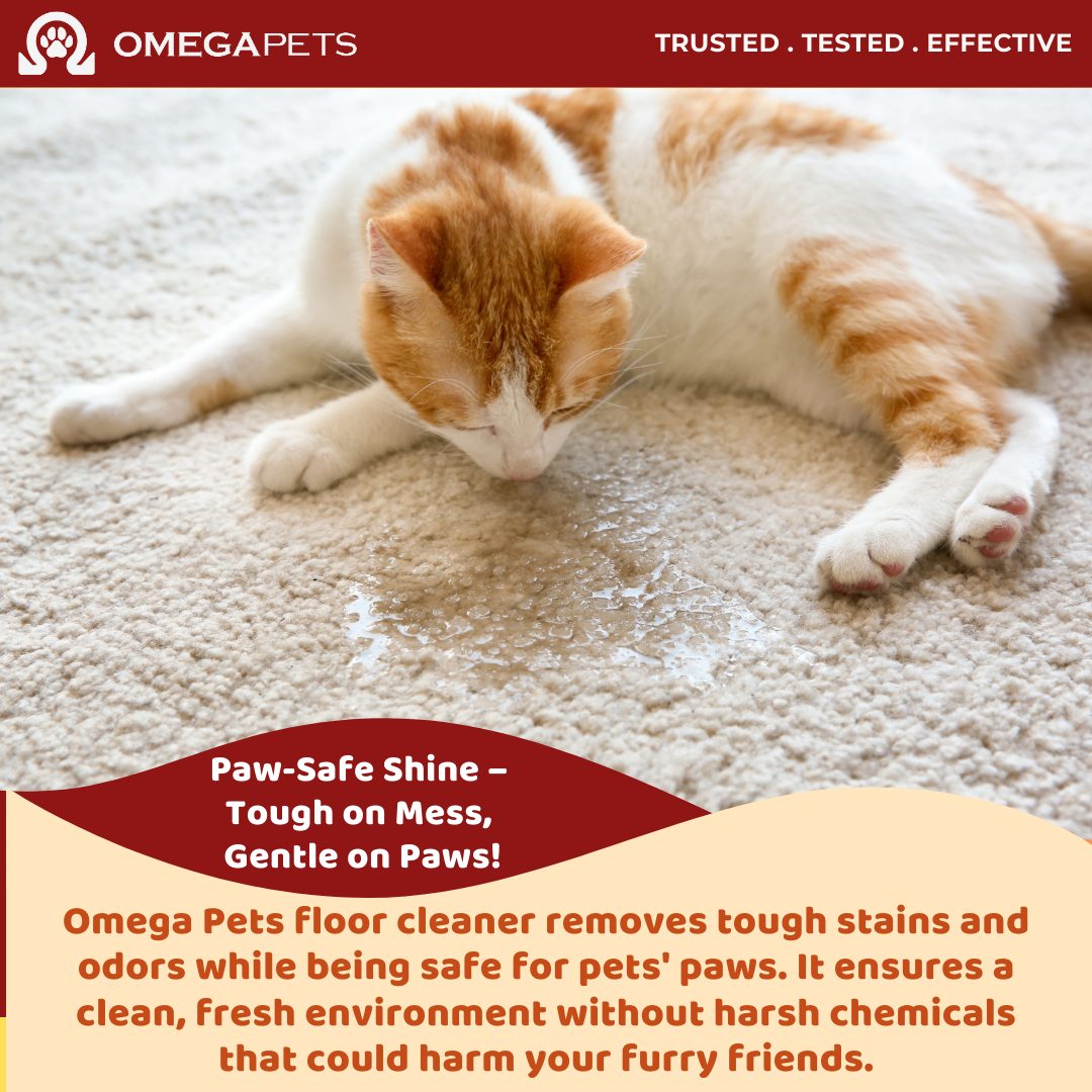 Omega Pets™ Stain Removal Floor Cleaner (1L) – product image 2