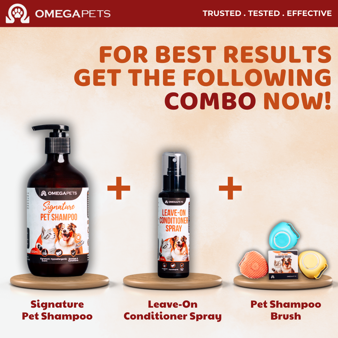 Omega Pets™ Leave On Conditioner Spray to Soften & Detangle Fur (100ml) – product image 6